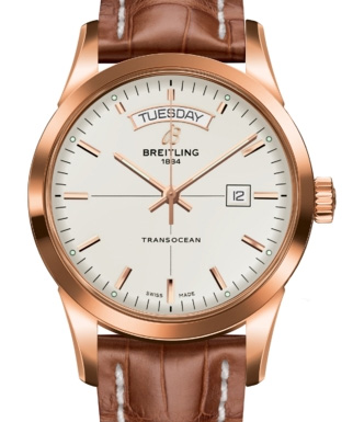 Fake Breitling Transocean Day Date Rose Gold R4531012 / G752 / 737P watches online